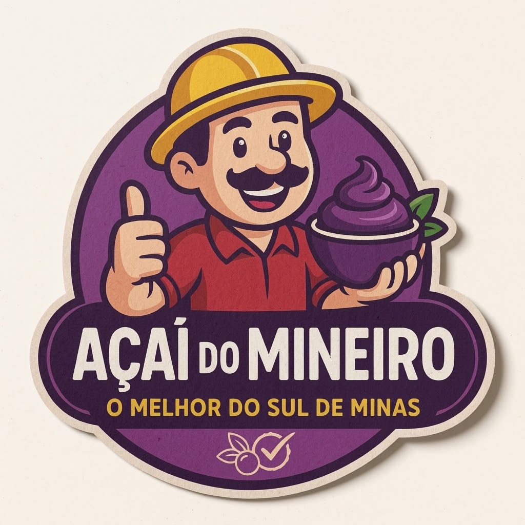 Logo Açaí do Mineiro